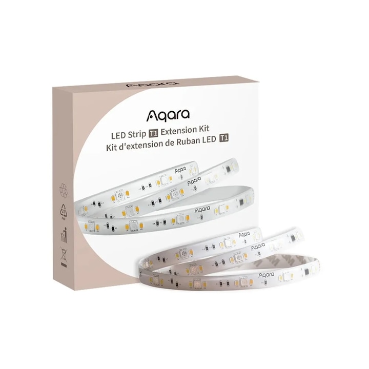 Aqara T1 LED szalag hosszabbító 1m, RLSE-K01D, 806 lm, IP44