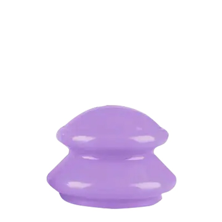 Ventuza cu Maner din Silicon VENTUZ™ pentru Masaj Corporal Dimensiunea "M" Culoarea Violet