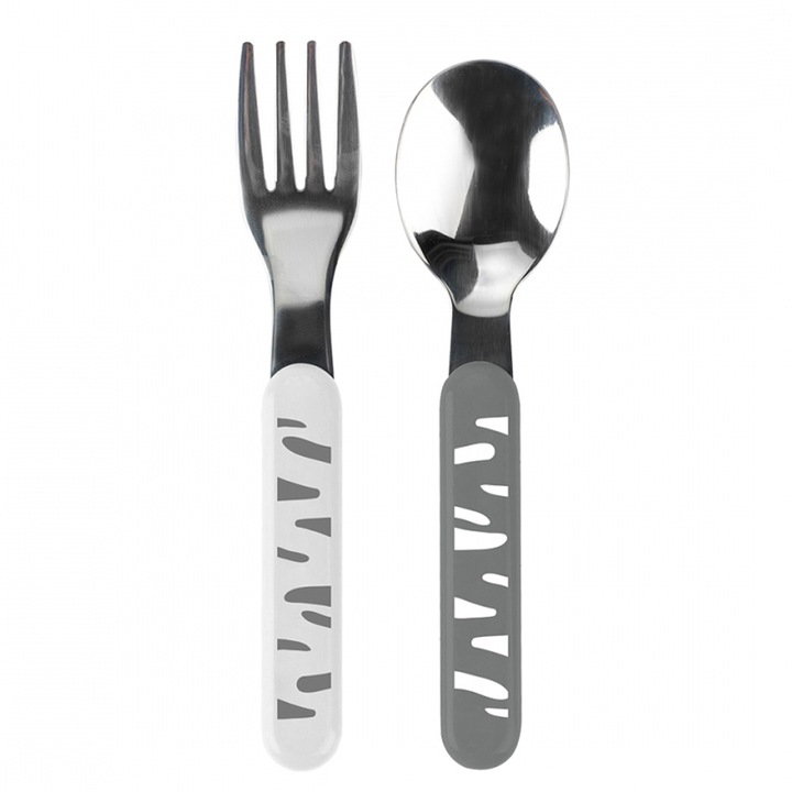 Evőeszközkészlet gyerekeknek BabyOno 1065/01, Fehér