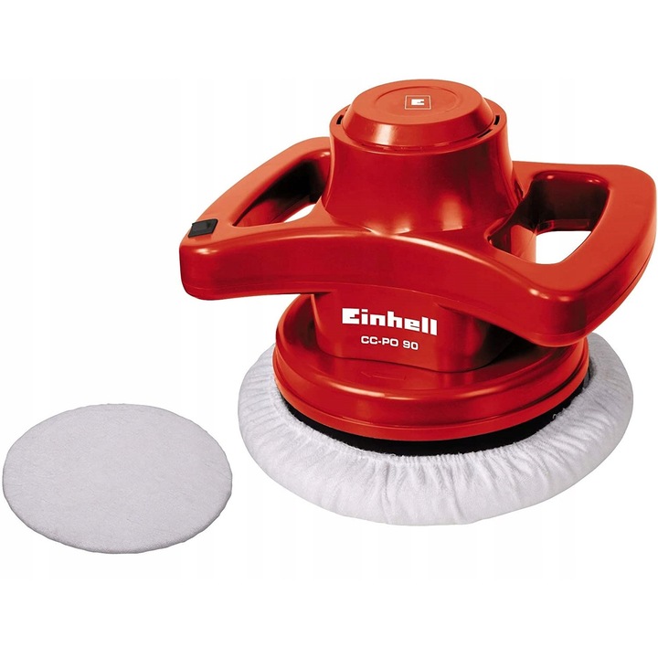 Polizor auto, Einhell, Plastic, 230 V, Electric, Rosu/Alb