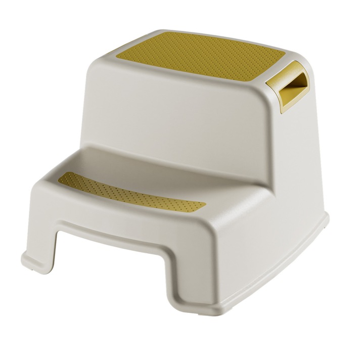 Мултифункционална детска седалка в две степени за тоалетна, баня и кухня, DARO®, Mustard Yellow