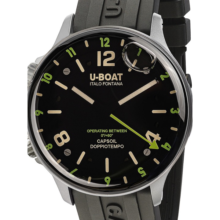 Мъжки часовник U-Boat 8838/A, Кварц, 45 mm, 10ATM