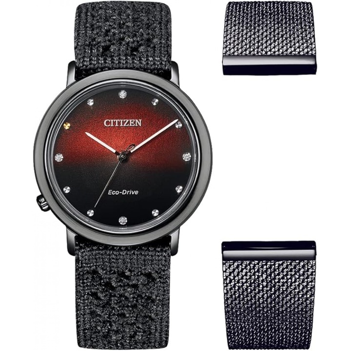 Ceas de dama Citizen EM1007-47E, Quartz, 34mm, 5ATM