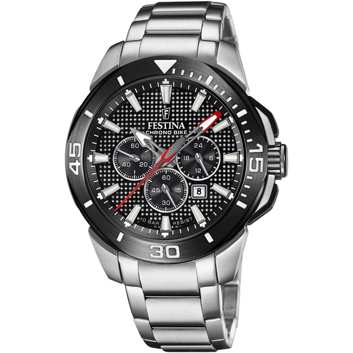Мъжки часовник Festina F20641/4, Кварц, 47mm, 10ATM