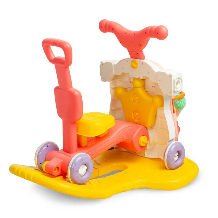 5 az 1-ben multifunkcionális bébikomp 12 hónapos gyerekeknek+ Toyz 393841, rózsaszín