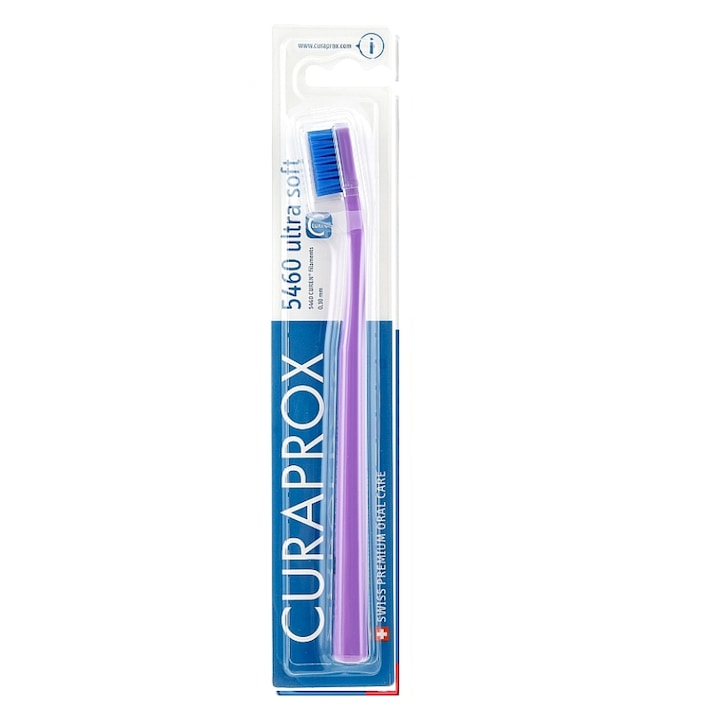 Ultra puha fogkefe, Curaprox 5460, lila