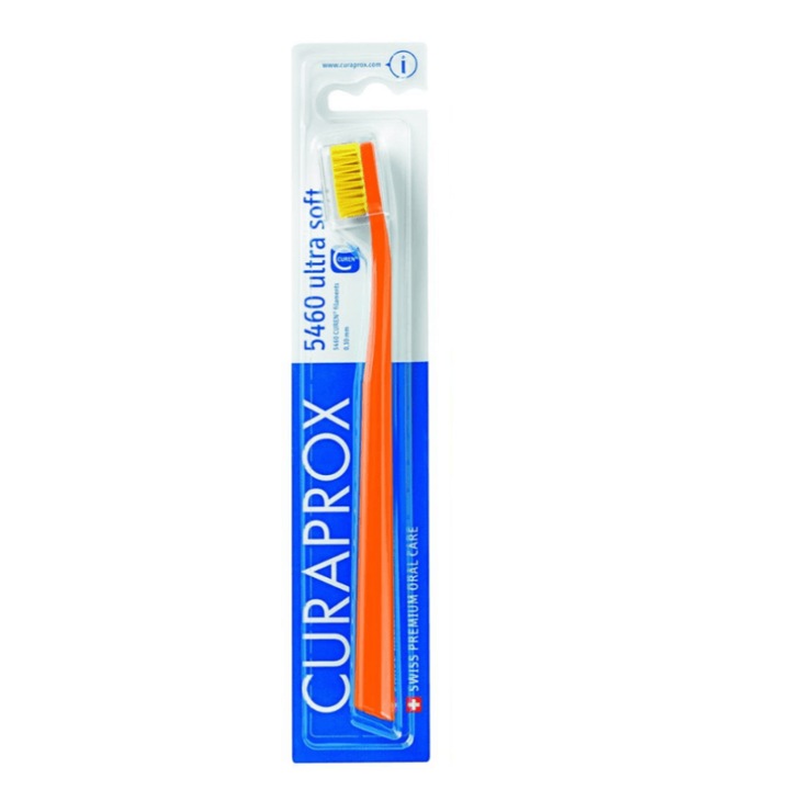 Ultra puha fogkefe, Curaprox 5460, narancs