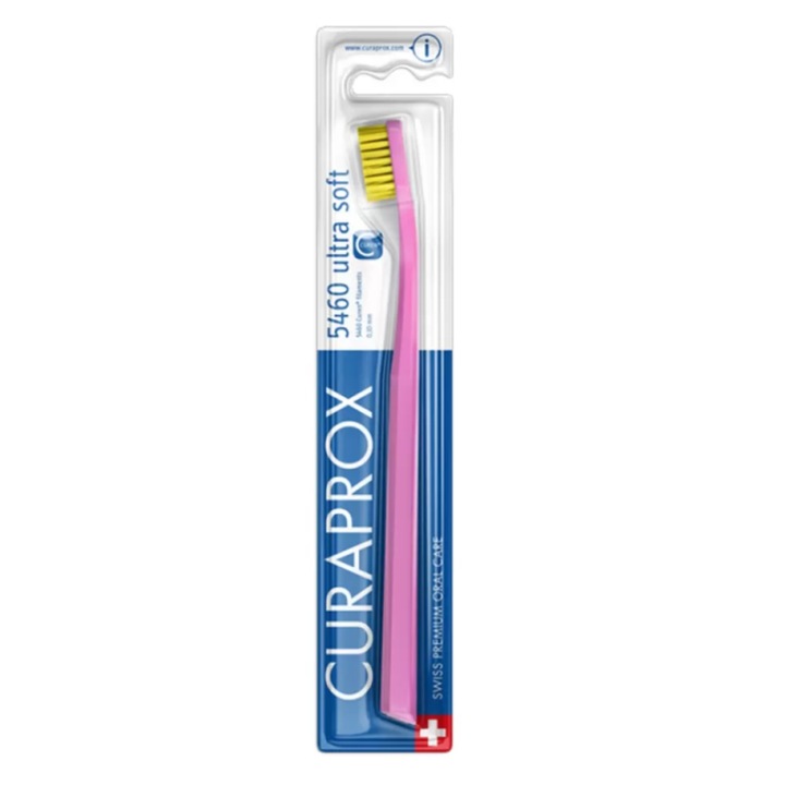 Periuta de Dinti Ultra Soft, Curaprox 5460, Roz