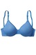 Сутиен без подплънки MicroFun W 75B, син