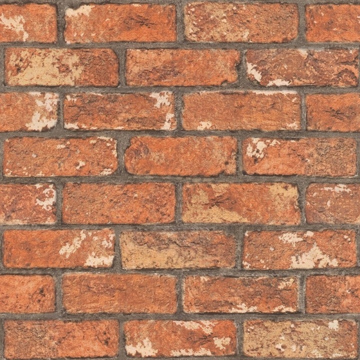 Tapet, Rasch, Hartie, 53 cm, 10.05 m, Rosu