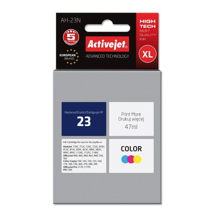 Activejet tinta HP 23 C1823D, AH-23N, 47 ml