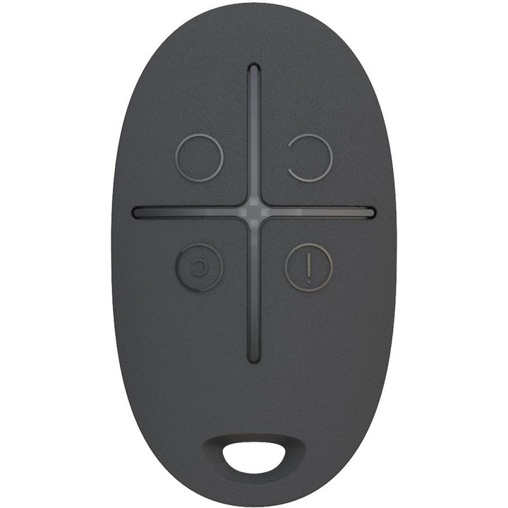 Telecomanda universala, Ajax SpaceControl, Plastic, Negru