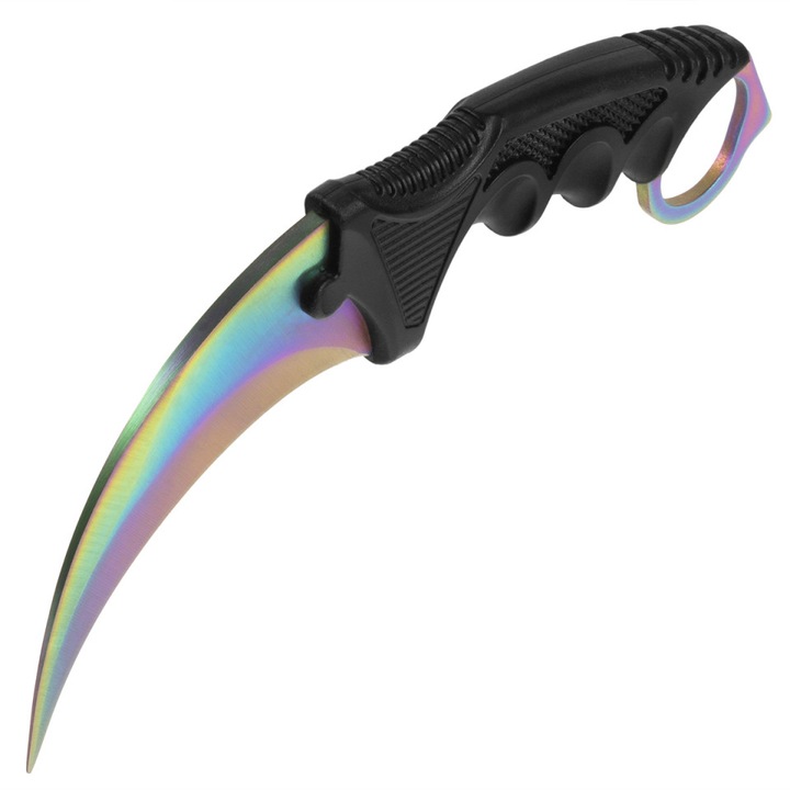 Karambit CS: GO Fade Rainbow, 190 mm - eMAG.ro