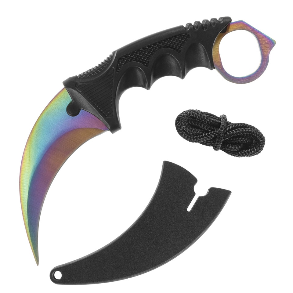Karambit CS: GO Fade Rainbow, 190 mm - eMAG.ro