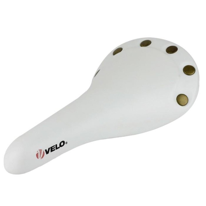 Sa bicicleta, Velo, Otel/Poliuretan, 27.4x15.2cm, Alb