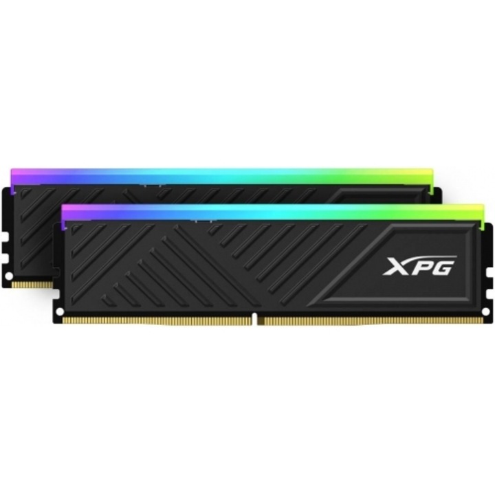 Памет ADATA XPG SPECTRIX D35G RGB, 64GB (2x32GB) DDR4, 3200MHz CL16, Dual Channel Kit