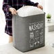 Cos de rufe, Zola®, poliester, 70l, 53x44 cm, gri