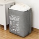 Cos de rufe, Zola®, poliester, 70l, 53x44 cm, gri