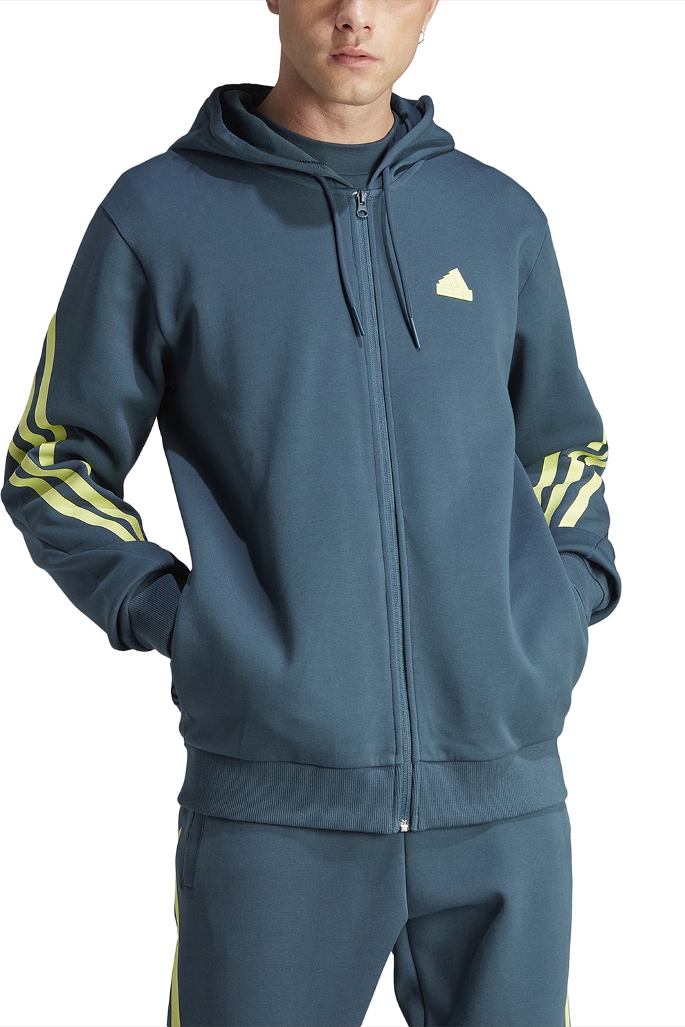 adidas Sportswear, Hanorac cu fermoar si buzunare Future Icons