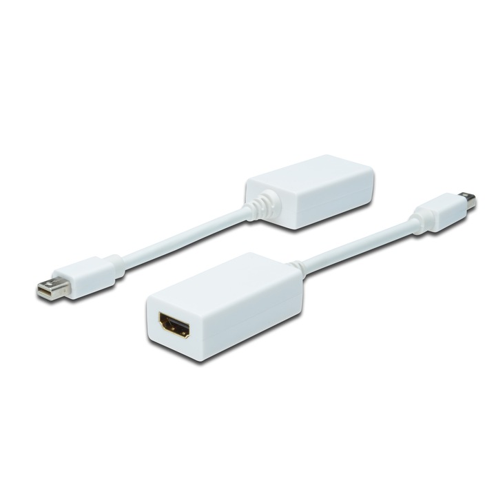 Преходник Mini DisplayPort мъжки към HDMI женски 0.15м