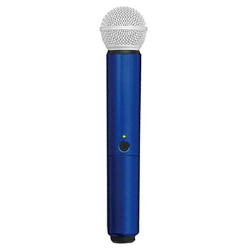 Carcasa de schimb pentru microfoane Shure BLX SM58/B58, albastra, accesoriu original Carcasa de schimb pentru microfoane Shure BLX SM58/B58, albastra, accesoriu original