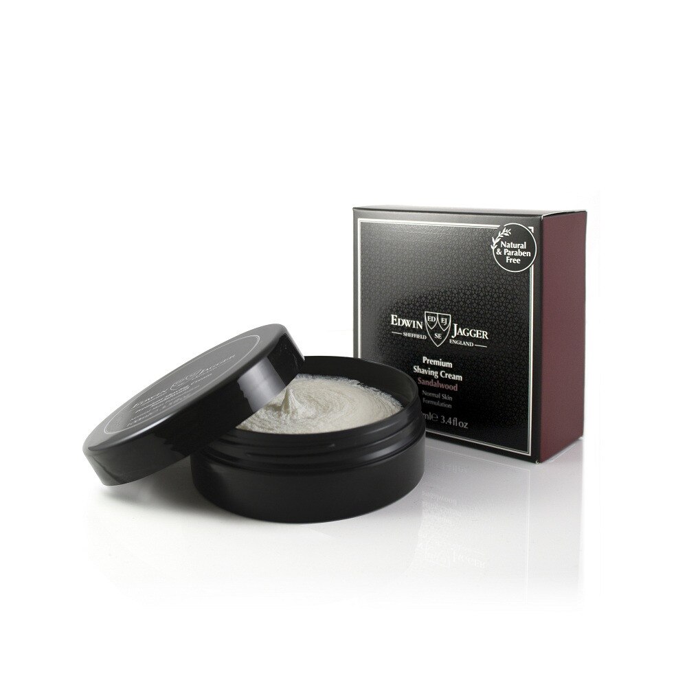 Edwin Jagger Crema pentru barbierit 100ml, Sandalwood