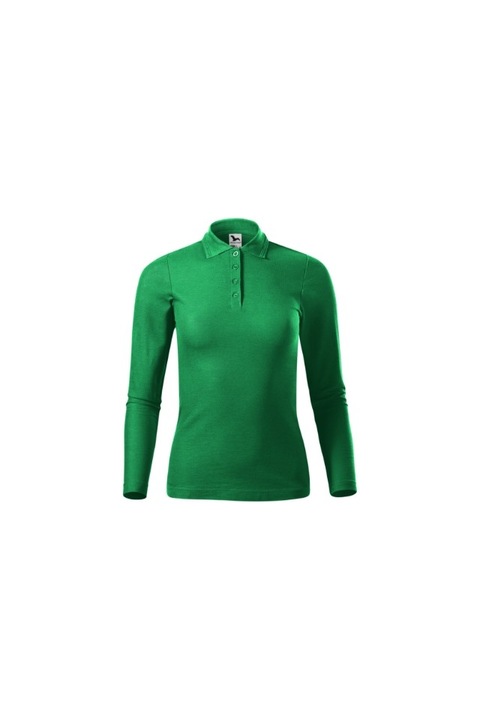 Tricou polo pentru dama, Pique Polo LS 231, Verde Mediu