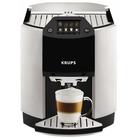 Espressor automat Krups Barista EA901030, 15 bar, 1.7 l, Argintiu