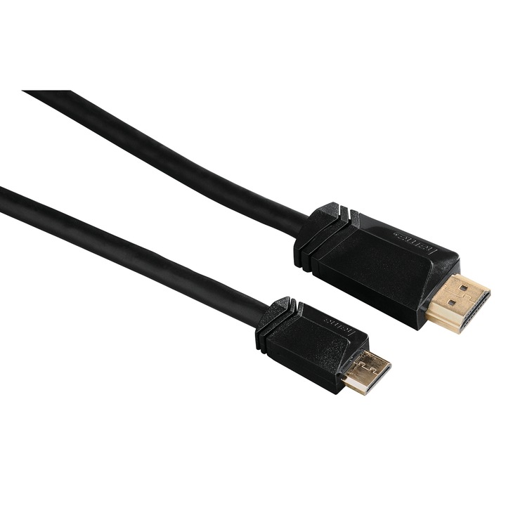 Cablu Hama High Speed HDMI, type A plug - type C plug, Ethernet, gold-plated, 1.5 m