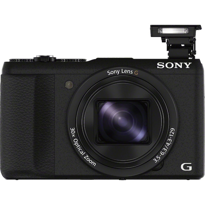 Sony Cyber-Shot DSC-HX60 digitális fényképezőgép, 20 MP, Wi-Fi, fekete