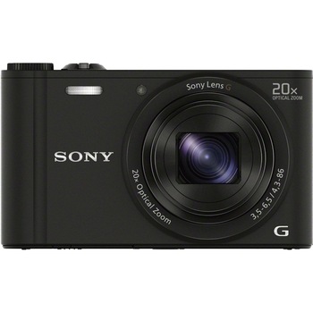 Aparat foto digital Sony Cyber-Shot DSC-WX350, 18 MP, Wi-Fi, Black Aparat foto digital Sony Cyber-Shot DSC-WX350, 18 MP, Wi-Fi, Black