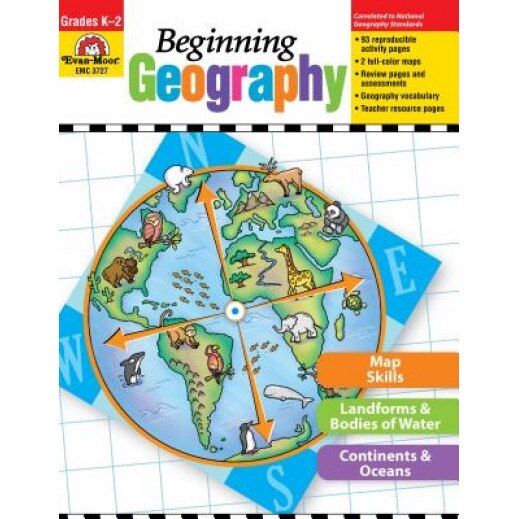 Beginning Geography, Grades K-2, Evan-Moor Educational Publishers (Manufactured by)