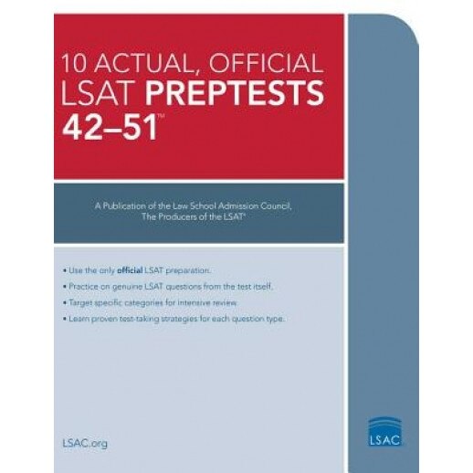 The 10 Actual, Official LSAT Preptests 42-51: Preptests 42-51,