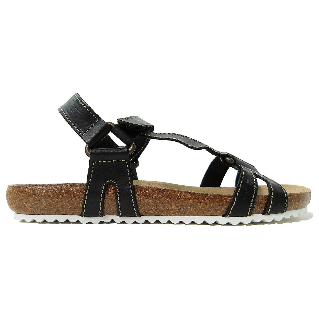 Sandale Morxiva, cu platforma, piele naturala, Negru, 39