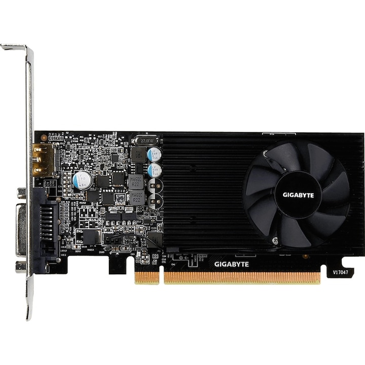 Gigabyte GeForce GT 1030 videokártya, 2 GB GDDR5, 64 bites