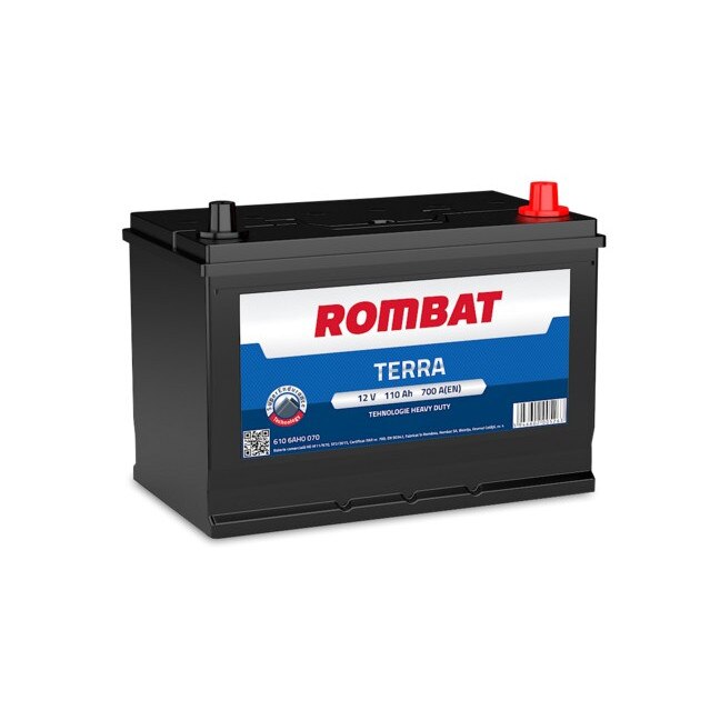 Acumulator auto ROMBAT 12V 110AH TERRA 700A 305X177X222
