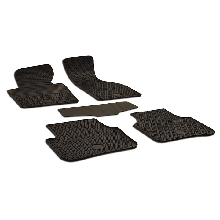 Set Covorase Auto Cauciuc Pentru Vw Passat B6 (2005-2010).B7 (2011-2014). Cc (2008-2017) -, 5 piese