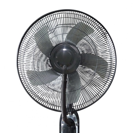 Ventilator cu pulverizare apa Ardes AR5M40 Magnum, 75 W, Pale diametru 40 cm, 3 viteze, Telecomanda, Rezervor apa 3 l, Umidificator cu ultrasunete, Timer 7.5 h, Negru