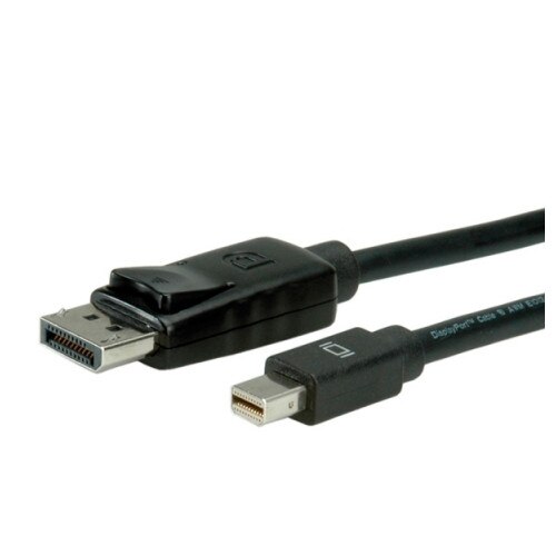 Cablu DisplayPort, DP Tata - mini DP Tata, 2 m, Roline