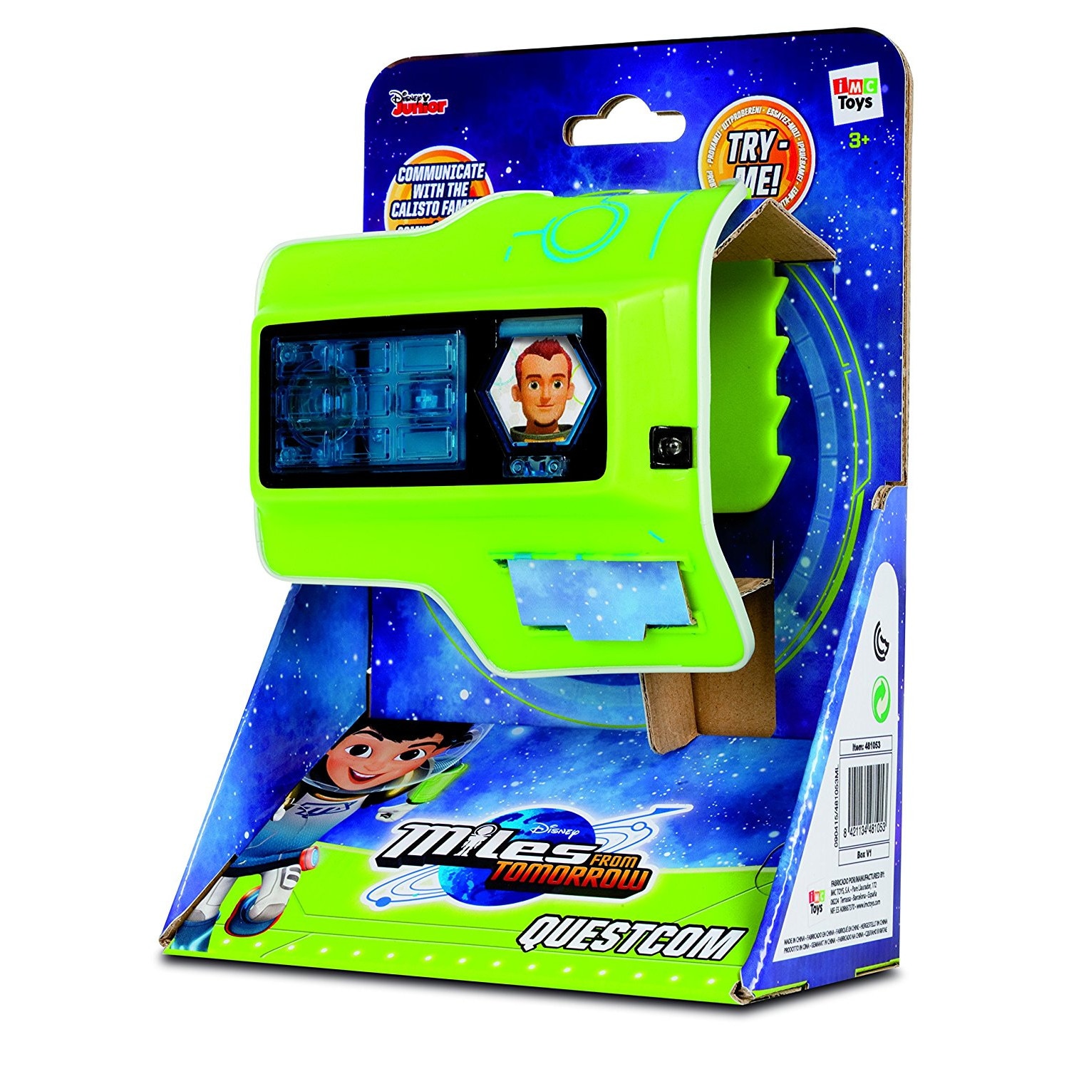 Ceasul Questcom al lui Miles, IMC Toys, multicolor, cu efecte muzicale