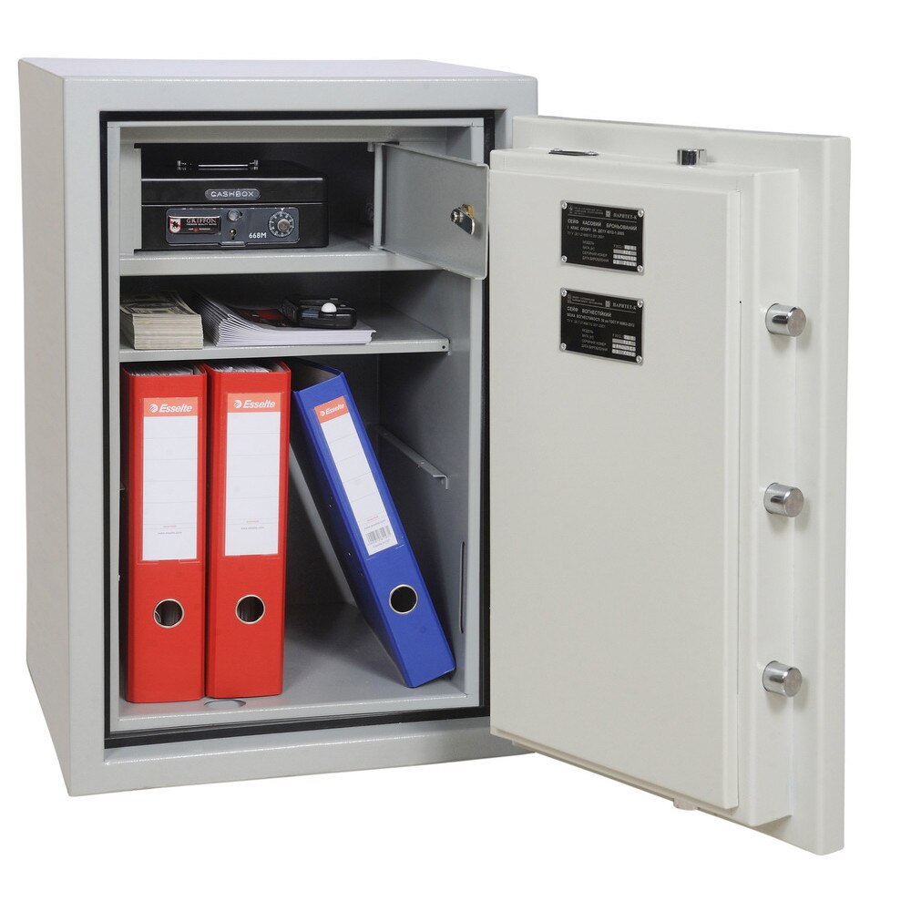 Seif certificat EN 1143-1 Grad I,antiefractie,antifoc, inchidere electronica ,670x440x440 mm,Planet Safe, F30CLI.70E