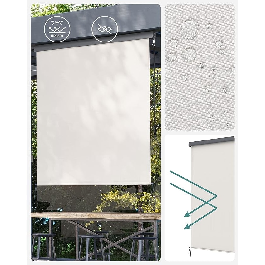 Paravan vertical, pentru interior sau exterior, retractabil, extensibil ...