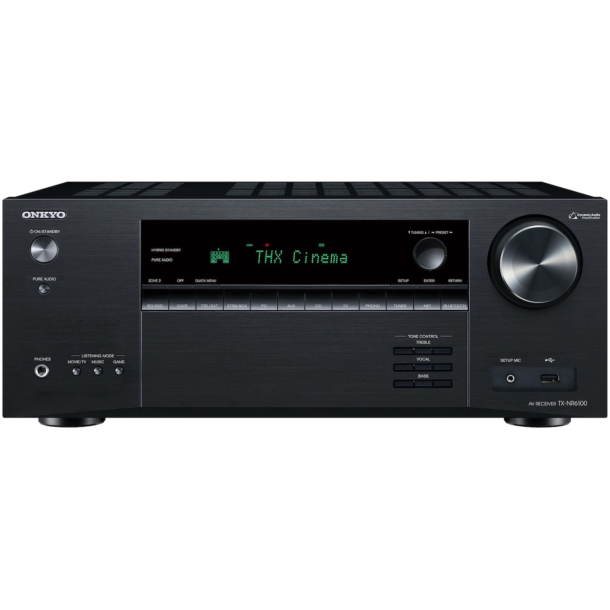 Receiver AV Onkyo TX-NR656, 7.2 Canale, THX, Dolby Atmos, Wi-Fi