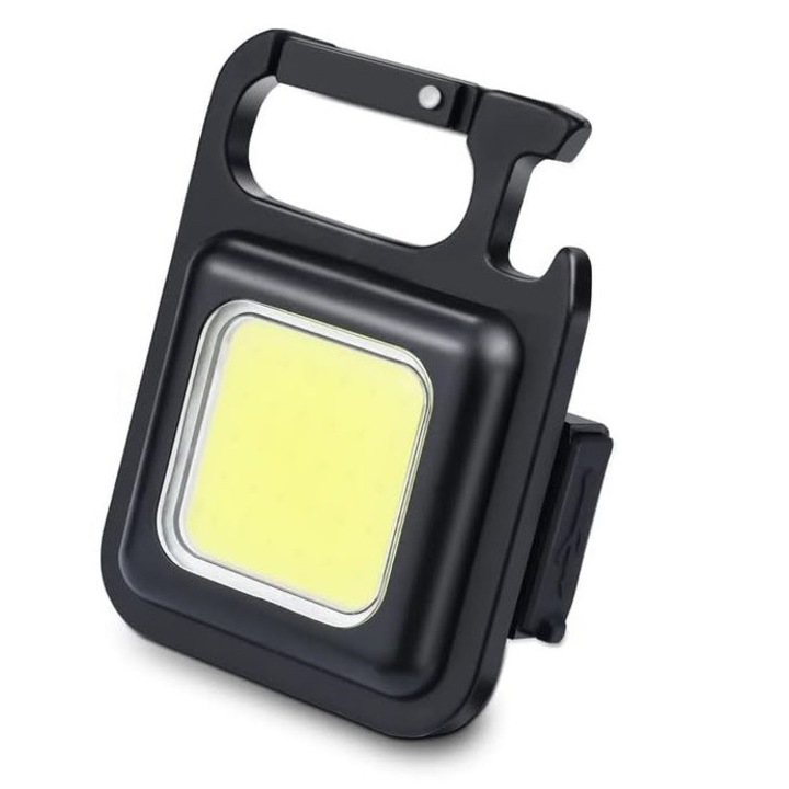 MRG M895 Ключодържател Фенерче, акумулаторно, COB Led, джобно фенерче