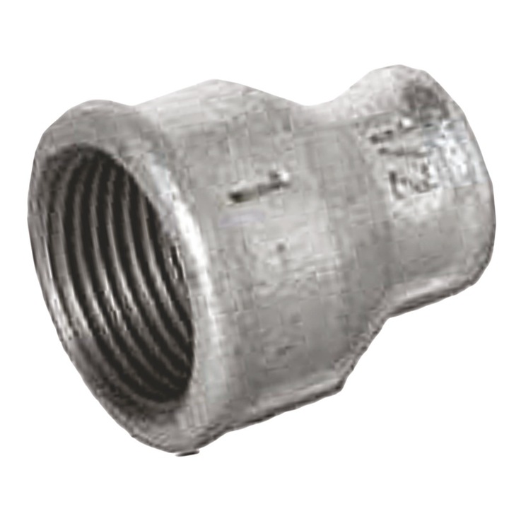 Zinc reduced socket, 3/4" x 1/2"
