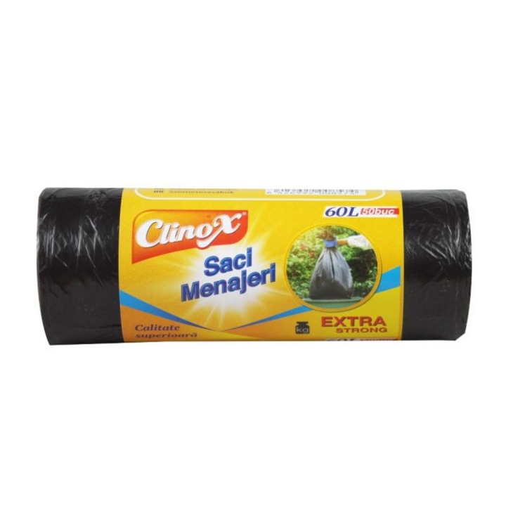 Saci menaj Clinox 60l, 50/set