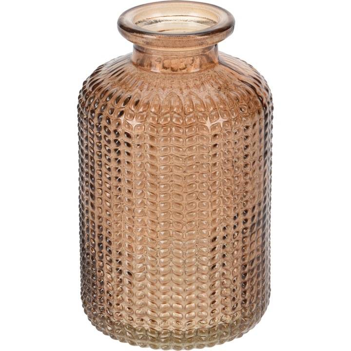 Vaza sticla color, 6x10 cm