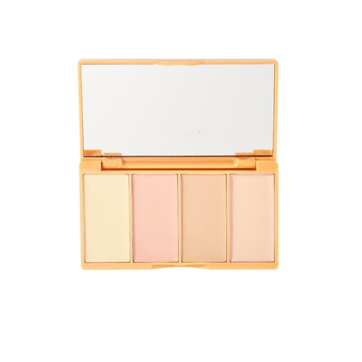 Paleta 4 corectori BellaPierre, Universal Concealer, 7.2 g