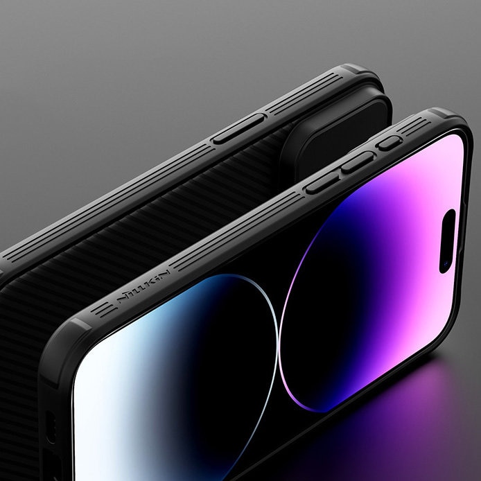 Carcasa Nillkin Cam Shield Pro compatibila cu iPhone 15 Plus Black