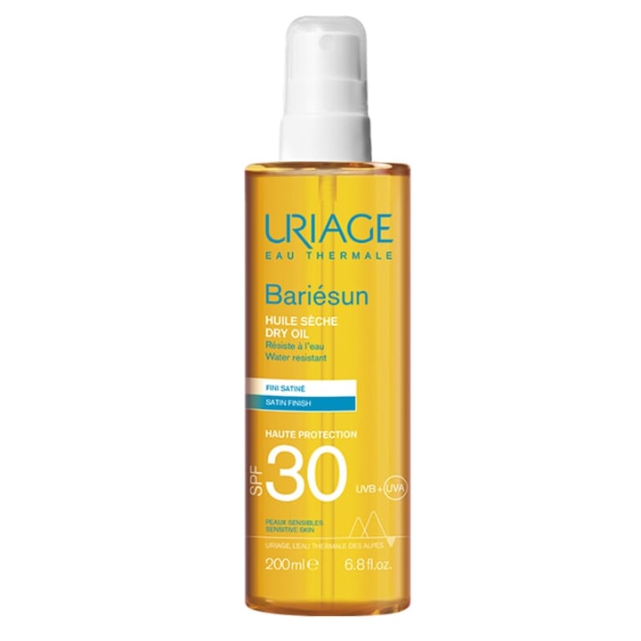 Слънцезащитно олио SPF30, Uriage Bariesun, 200 мл